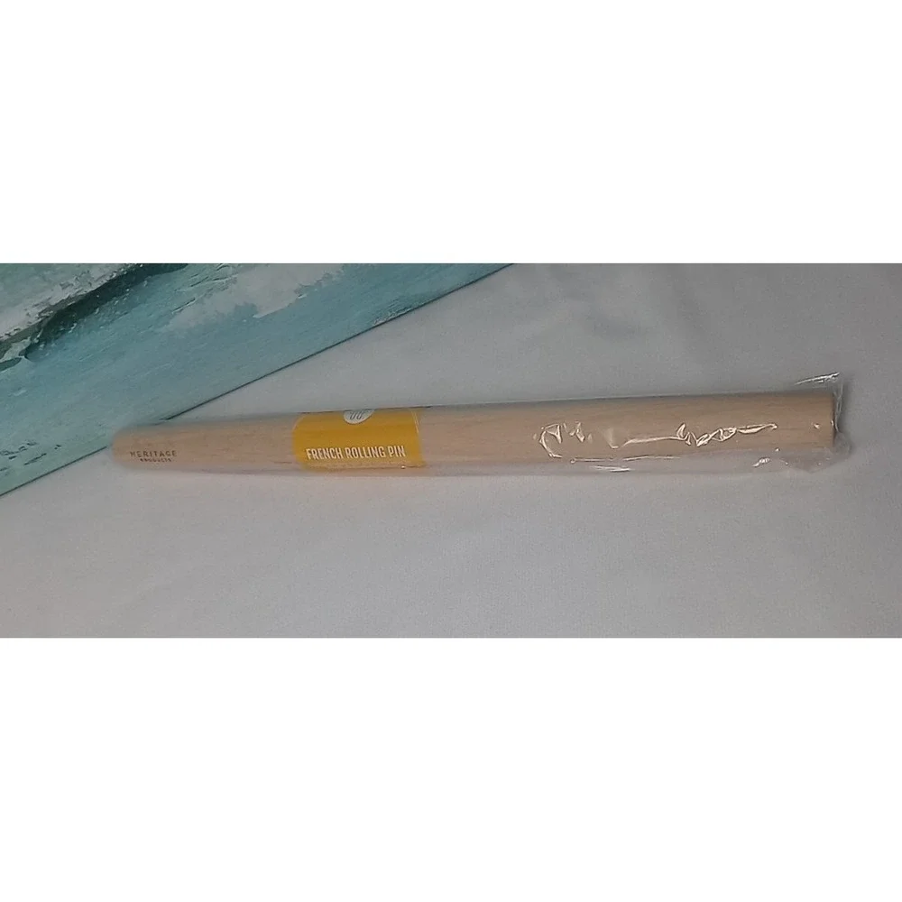 Rolling Pin Heritage Products Traditional French Roller With Tapered‎ Edges